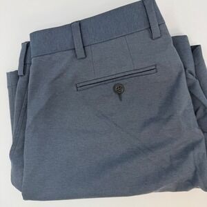 Turtleson Mens Blue Golf Shorts‎ Size 38 Flat Front Polyester